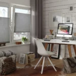 Estor plisado GARDINIA EASYFIX opaco 75 x 130 cm