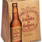 Estrella Galicia Lager pack 24 botellines de 33 cl
