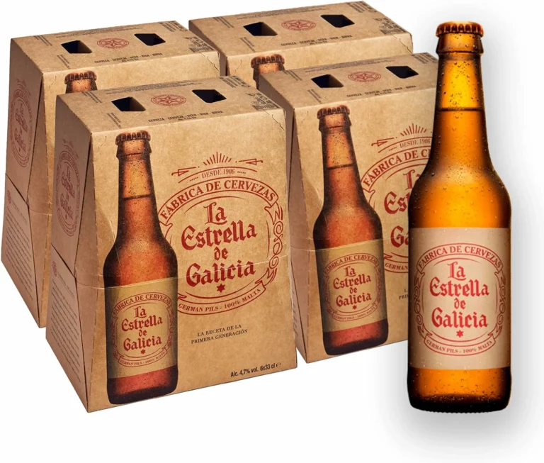 Estrella Galicia Lager pack 24 botellines de 33 cl