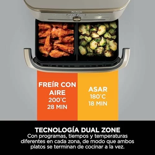 Freidora de aire Ninja Foodi FlexDrawer 10,4 L