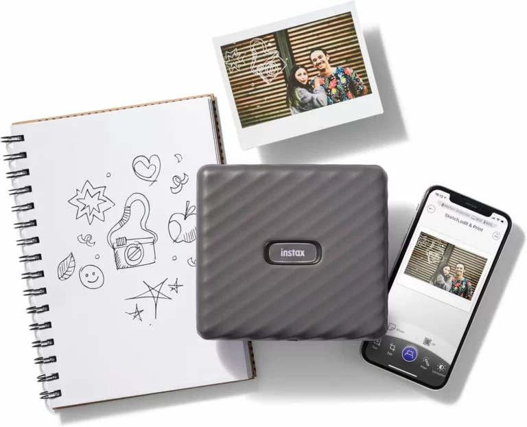 Fujifilm instax Link Wide impresora para móvil gris moka