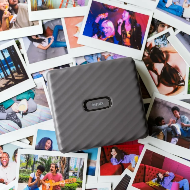 Fujifilm instax Link Wide impresora para móvil gris moka