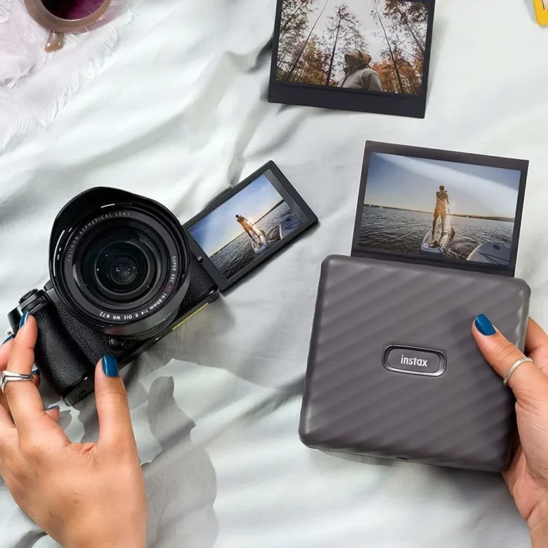 Fujifilm instax Link Wide impresora para móvil gris moka