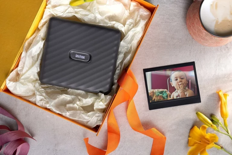 Fujifilm instax Link Wide impresora para móvil gris moka