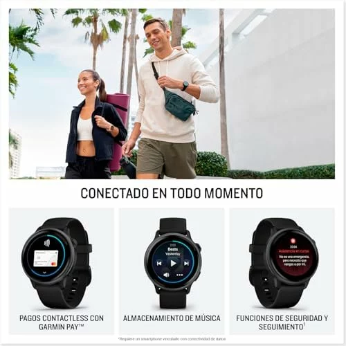 Garmin Vívoactive 6 smartwatch GPS gris