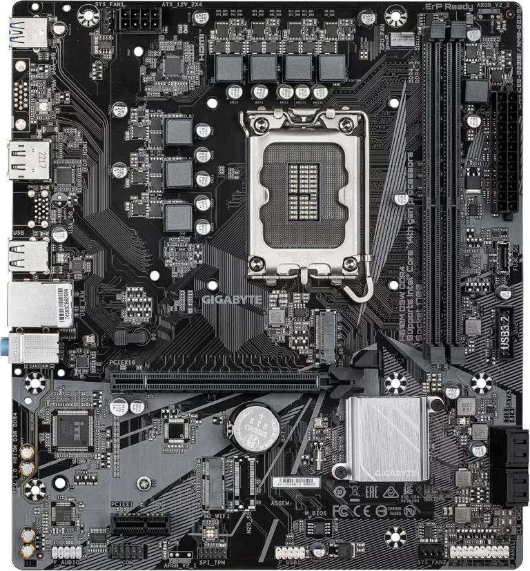 Gigabyte H610M D3W DDR4 placa base Intel
