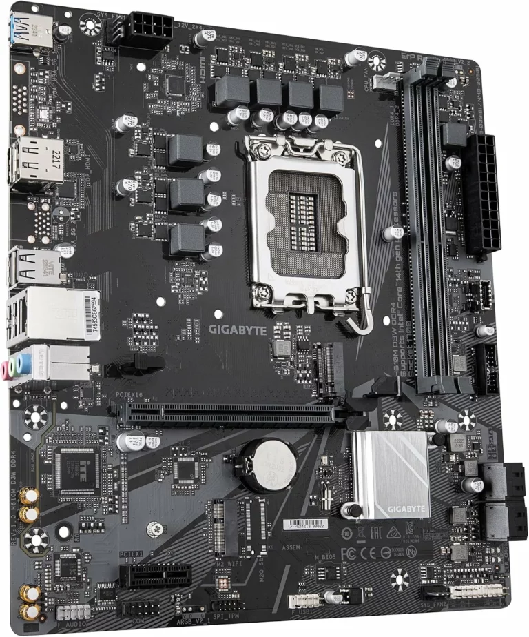 Gigabyte H610M D3W DDR4 placa base Intel