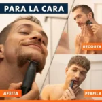 Gillette Fusion One recortadora y afeitadora corporal negro