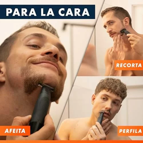Gillette Fusion One recortadora y afeitadora corporal negro