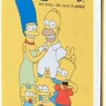 Grupo Erik Agenda escolar pequeña Simpson 2026-2027