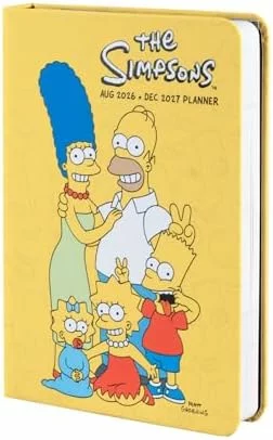 Grupo Erik Agenda escolar pequeña Simpson 2026-2027