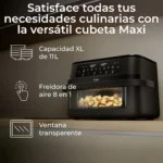 Haier Freidora de Aire Flexi 11L con divisor y ventana