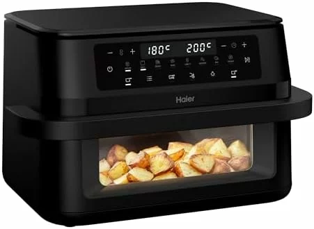 Haier Freidora de Aire Flexi 11L con divisor y ventana
