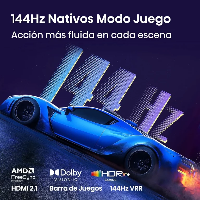 Hisense 85E7S Pro Smart TV 85″ Hi-QLED 144 Hz