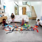 Hot Wheels Caja de Acrobacias Track Builder Unlimited con Coche