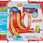 Hot Wheels Caja de Acrobacias Track Builder Unlimited con Coche
