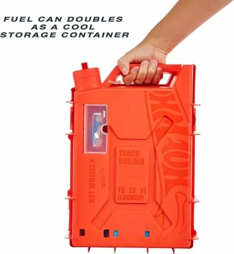 Hot Wheels Caja de Acrobacias Track Builder Unlimited con Coche