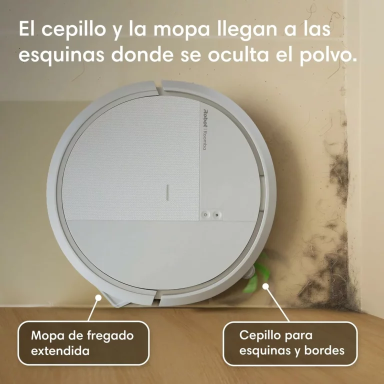 iRobot Roomba 115 Combo robot aspirador y friegasuelos con base AutoEmpty