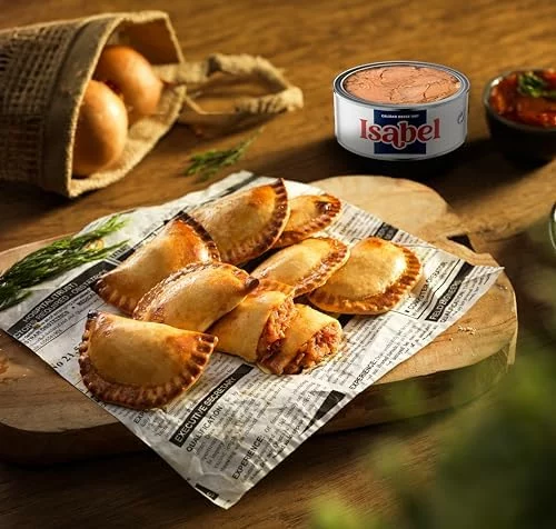 Isabel Atún claro en aceite de oliva, pack de 5 estuches con 3 latas de 65gr por 12,22 €