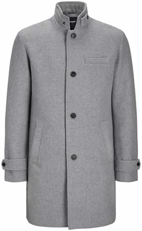 JACK & JONES Jjemelton abrigo de lana hombre