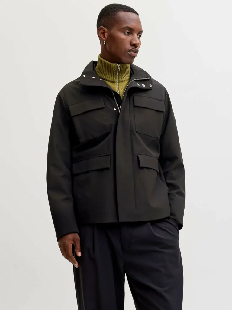 Jack & Jones Jprblaaspen chaqueta negra de hombre