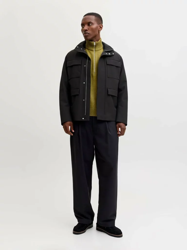 Jack & Jones Jprblaaspen chaqueta negra de hombre
