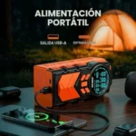 JDMCAR Arrancador de batería con compresor 4 en 1