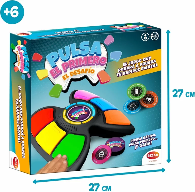 Juego Bizak Pulsa el Primero El Desafío