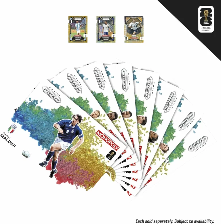 Juego de mesa Monopoly Panini Prizm Copa Mundial FIFA 2026