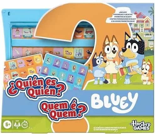 Juego ¿Quién es quién? edición Bluey (Hasbro)