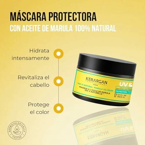 KERARGAN mascarilla de marula para cabello teñido 250 ml