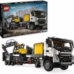 LEGO Technic Volvo FMX y excavadora EC230