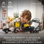 LEGO Technic Volvo FMX y excavadora EC230
