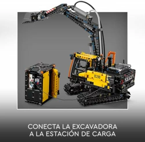 LEGO Technic Volvo FMX y excavadora EC230