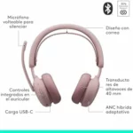 Logitech Zone Wireless 2 auriculares inalámbricos