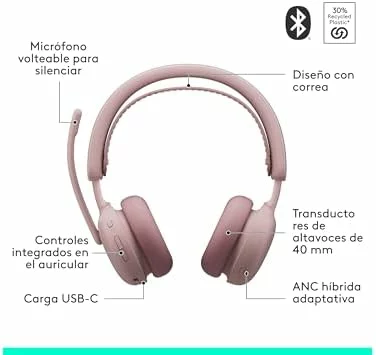 Logitech Zone Wireless 2 auriculares inalámbricos