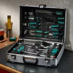 Maletín de herramientas Mannesmann M29075 de aluminio, 108 piezas