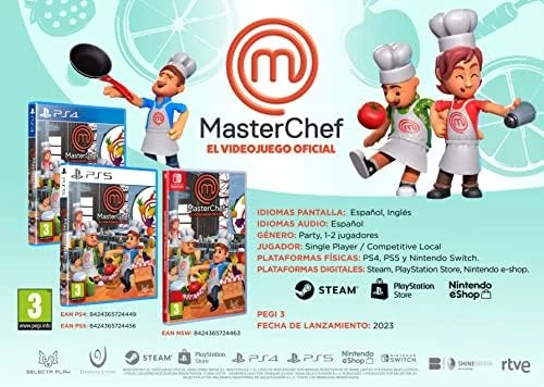 MasterChef El Videojuego Oficial para PS5