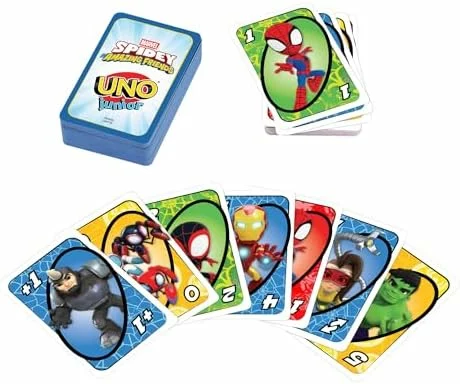 Mattel Games UNO Junior Marvel Spidey