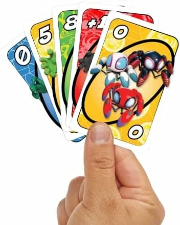 Mattel Games UNO Junior Marvel Spidey