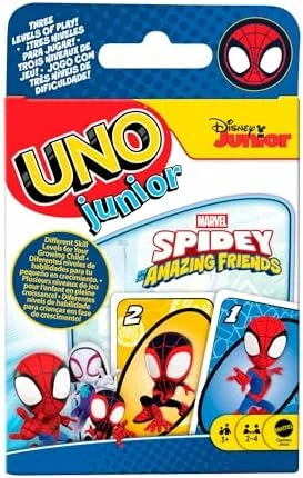 Mattel Games UNO Junior Marvel Spidey
