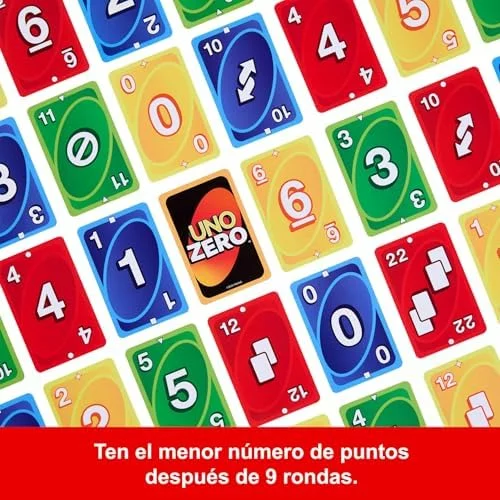 Mattel Games UNO Zero en lata metálica