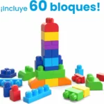 Mega Bloks First Builders bolsa grande de bloques azul