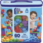 Mega Bloks First Builders bolsa grande de bloques azul