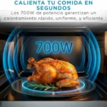 Microondas Midea compacto de 20 litros y 700 W