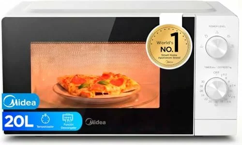 Microondas Midea compacto de 20 litros y 700 W