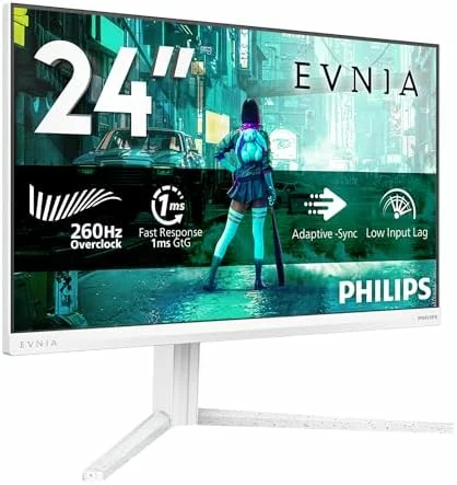Monitor gaming Philips Evnia 24M2N3201P de 24 pulgadas y 260 Hz