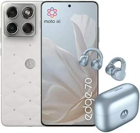 Motorola Edge 70 con Moto Buds Loop y Swarovski, 12/512 GB