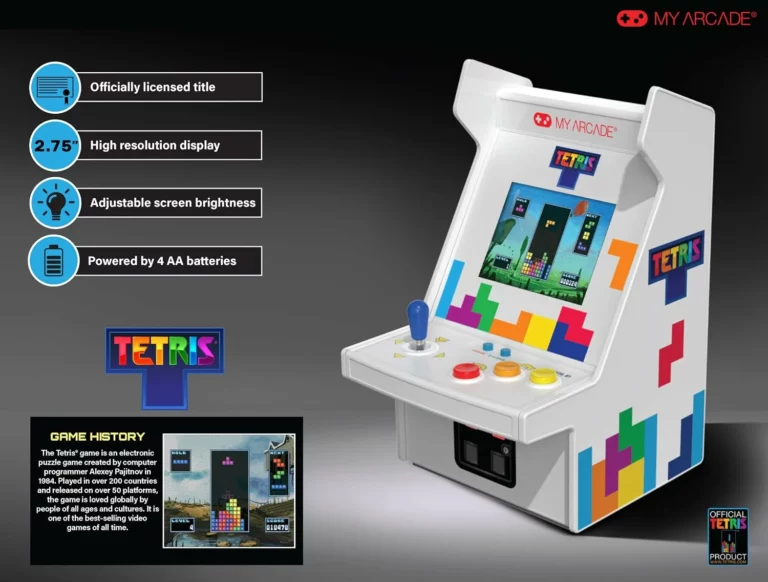 My Arcade Micro Player Pro Tetris mini máquina recreativa