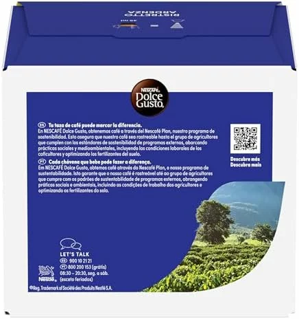 NESCAFÉ Dolce Gusto Café Ristretto Ardenza 90 cápsulas (3×30)